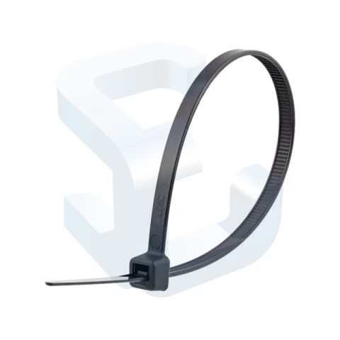 Brida cablu KS 2.5/200 neagra, Pachet 100 buc (rezistenta la UV)