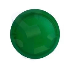Lentila verde, transparenta, pentru indicator luminos seria M22